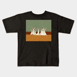 Armenian Dancers  Հայ պարողներ Kids T-Shirt